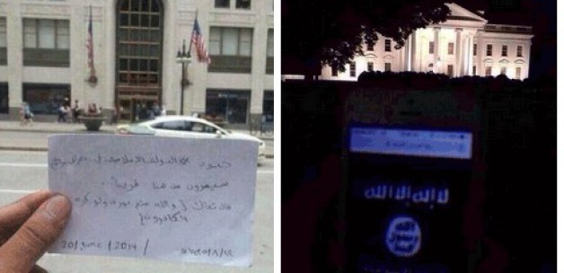 IŞİD, Beyaz Saray'ın kapısında