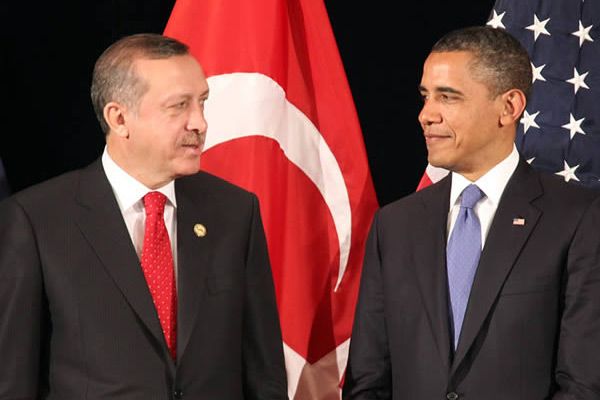 Cumhurbaşkanı Erdoğan Obama ile bir arada
