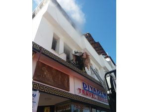Bodrum'da ev yangını: 1 ölü