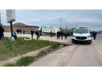 Sakarya'da çöp kamyonunun çarptığı kişi öldü