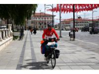 Cumhuriyetin 100. yılı anısına Sivas'tan İzmir'e pedal çevirecek