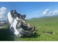 Ardahan'da devrilen kamyonetteki çocuk öldü