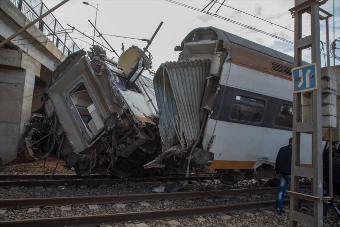 Fas'taki tren kazası