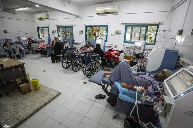 Gazze'deki sağlık krizi böbrek hastalarını ölüme götürebilir
