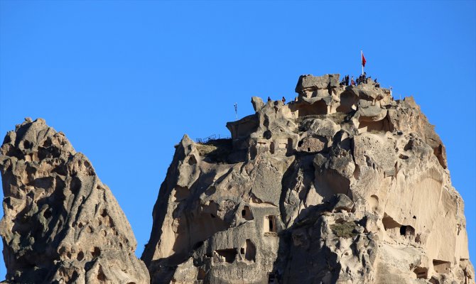 Kapadokya yabancı turistleri büyülüyor