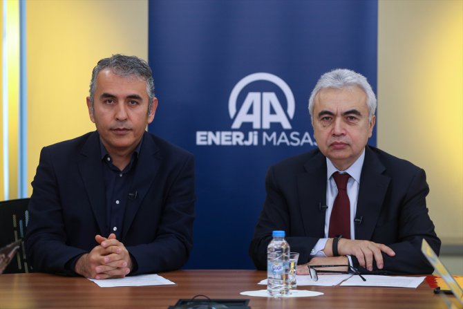 IEA Başkanı Fatih Birol, AA Enerji Masası'nda
