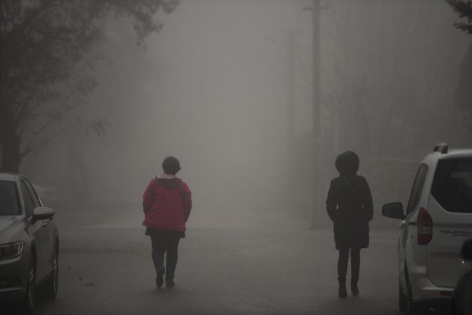 Gaziantep'te yoğun sis ulaşımı olumsuz etkiliyor