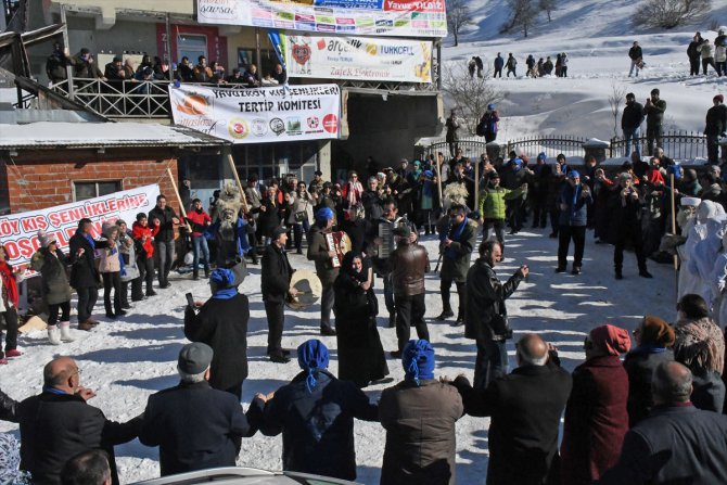 Artvin'de "Şavşat Yavuzköy Kış Şenlikleri" düzenlendi