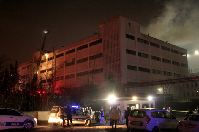GÜNCELLEME- Avcılar'da fabrika yangını