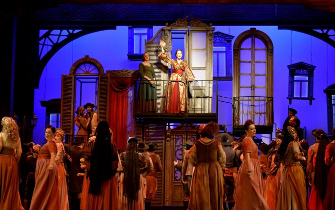 "Don Kişot" operasının prömiyeri gerçekleşti