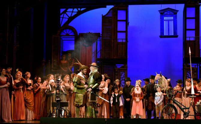 "Don Kişot" operasının prömiyeri gerçekleşti