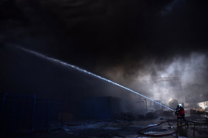 GÜNCELLEME - Mersin-Tarsus OSB'de yangın
