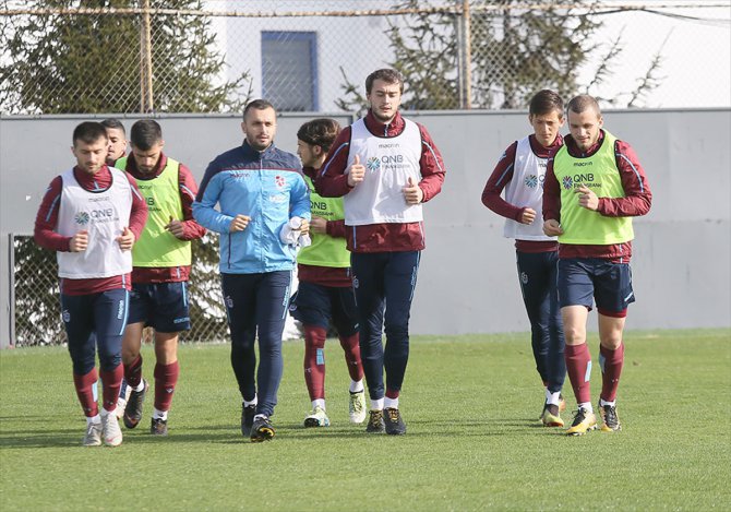 Trabzonspor, Ankaragücü maçı hazırlıklarına başladı