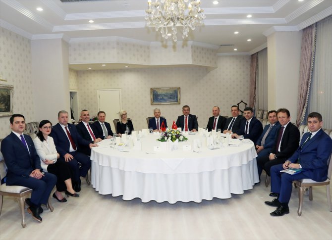 Arnavutluk heyeti Ankara'da