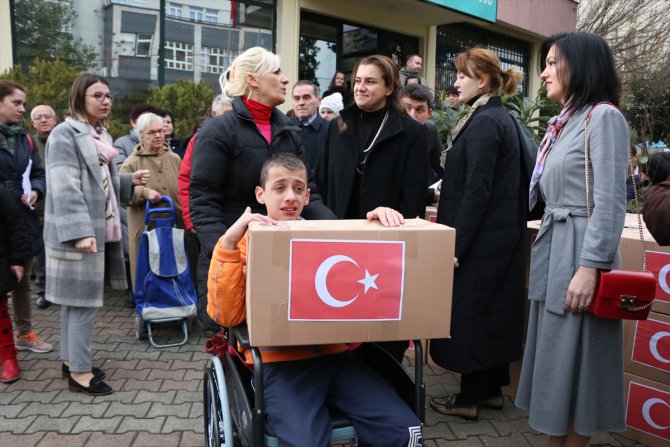 ATTSO'dan Arnavutluk'ta engellilere yardım