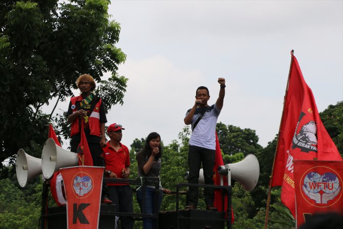 Endonezya'da ABD karşıtı gösteri