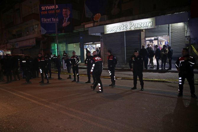 Seyhan belediye başkan adayının seçim bürosuna saldırı
