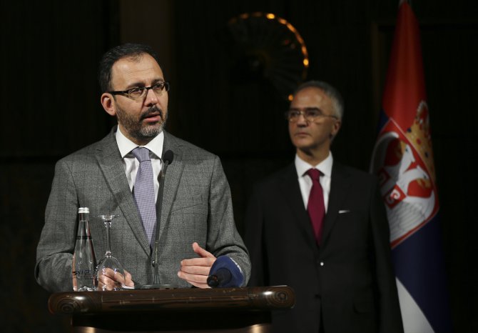 "Hedefimiz Türkiye-Sırbistan ticaret hacmini 2 milyar dolara yükseltmek olmalı"