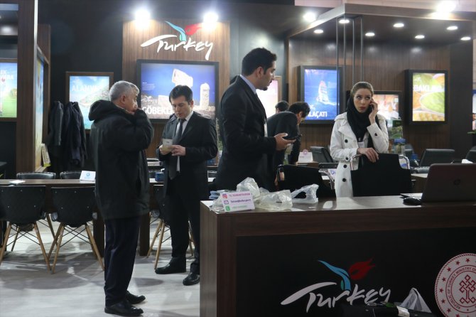 Tahran'daki turizm fuarına Türk kurum ve firmalarından yoğun katılım
