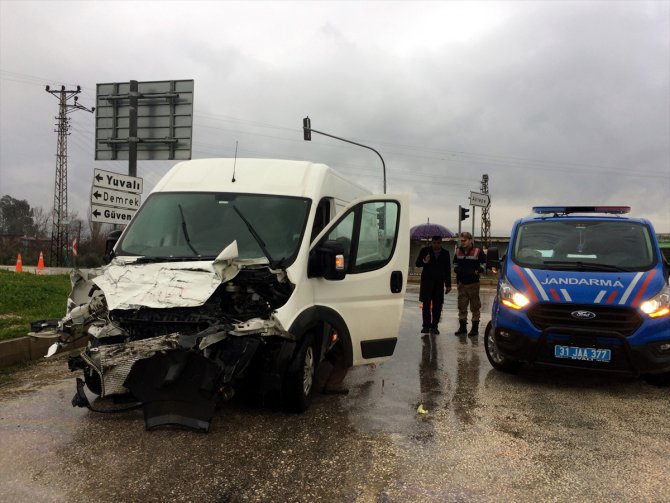 Hatay'da trafik kazası