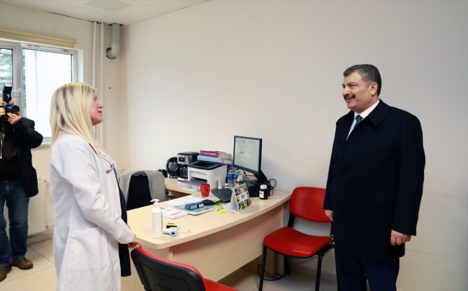 Sağlık Bakanı Fahrettin Koca, Karabük'te