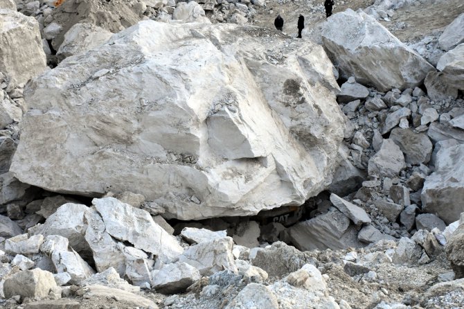Muğla'da maden sahasındaki heyelan
