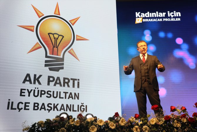 AK Parti'nin Eyüpsultan Belediye Başkan adayı Köken, projelerini anlattı