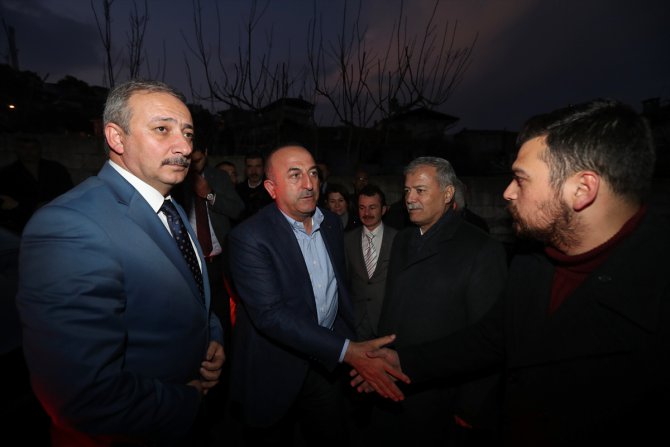 Dışişleri Bakanı Mevlüt Çavuşoğlu, Muğla'da