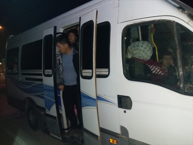 Çanakkale'de 166 düzensiz göçmen yakalandı