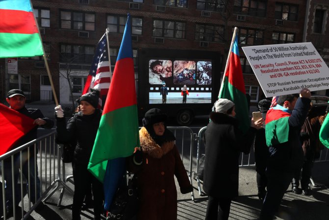 Hocalı Katliamı 27. yılında New York'ta protesto edildi
