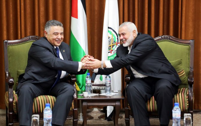 Mısır istihbarat heyeti Gazze'de