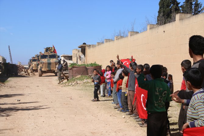 TSK İdlib'de ilk devriye faaliyetini tamamladı