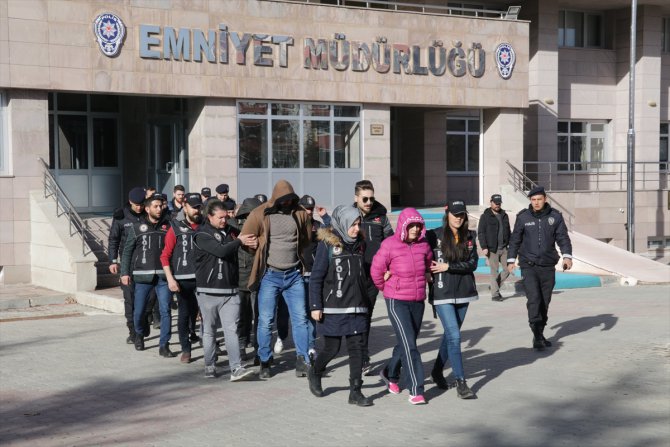 Yozgat'ta uyuşturucu operasyonu: 9 tutuklama
