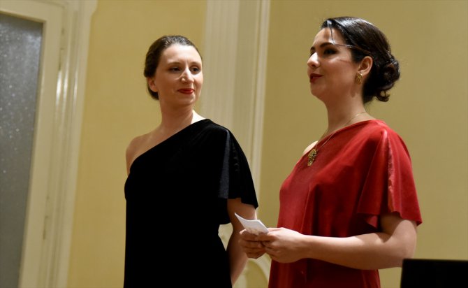 Selin Şekeranber ile Yudum Çetiner Zagreb'de konser verdi