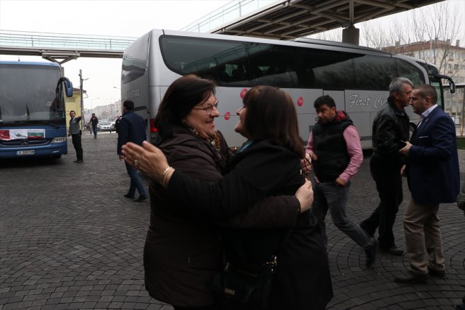 Bulgaristan'dan Bursa'ya gelip akrabalarıyla hasret giderdiler
