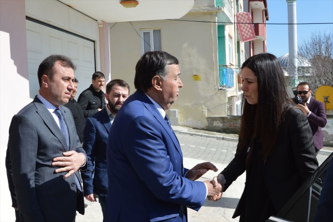 AK Parti Genel Başkan Yardımcısı Çiğdem Karaaslan'dan taziye ziyareti