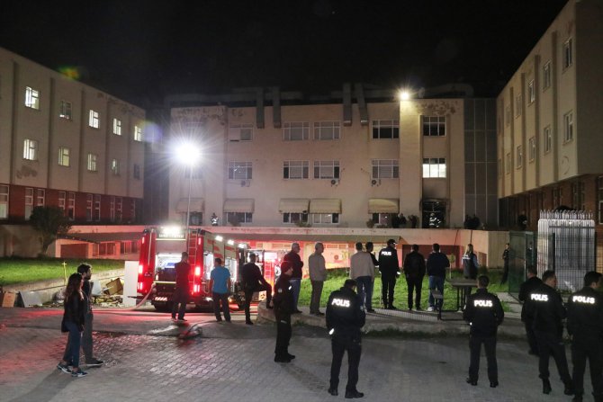 Ege Üniversitesi Çocuk Hastanesinde yangın