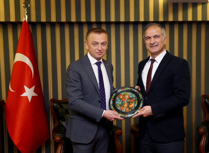 Ukrayna'nın İstanbul Başkonsolosu Gaman'dan AA'ya ziyaret