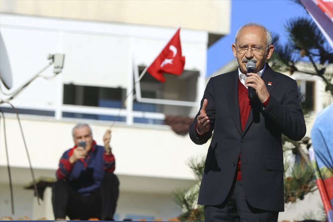 Kılıçdaroğlu, Kartal'da halka hitap etti