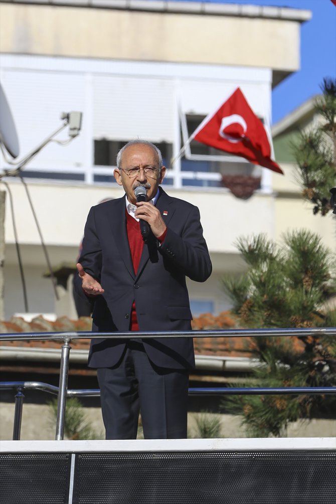 Kılıçdaroğlu, Kartal'da halka hitap etti
