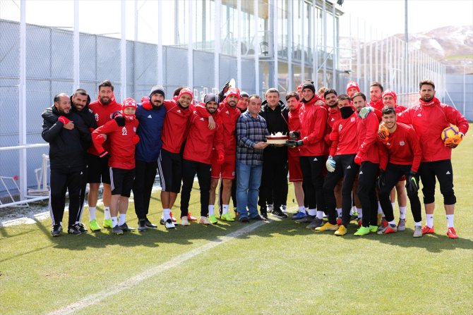 Sivasspor, Kayserispor maçı hazırlıklarını sürdürdü