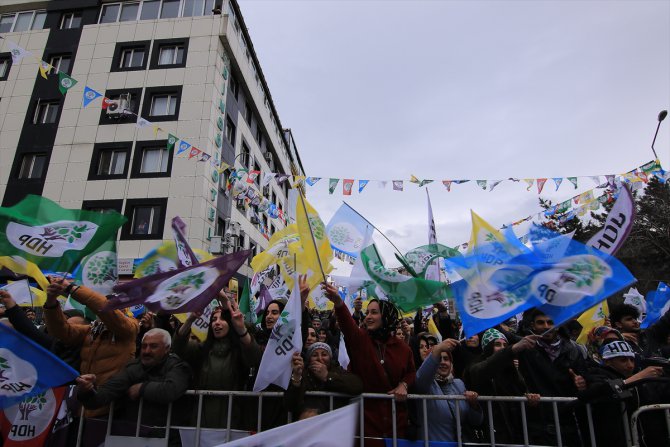 HDP'nin Bingöl mitingi