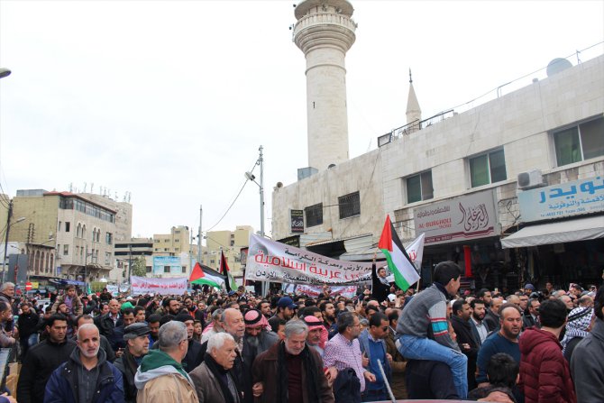Ürdün'de Kudüs ve Mescid-i Aksa'ya destek gösterisi