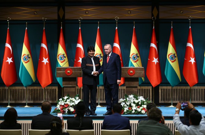 Erdoğan-Morales ortak basın toplantısı