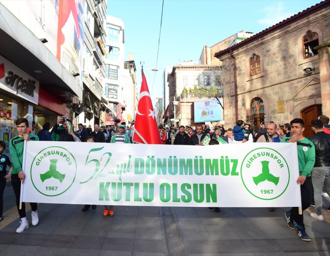 Giresunspor 52. yılını kutladı