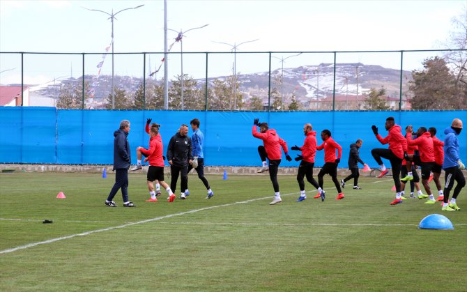 Erzurumspor'da Akhisarspor maçı hazırlıkları