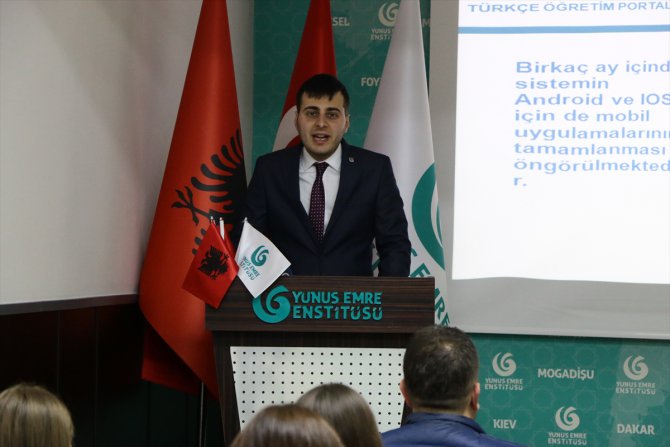Arnavutluk'ta Türkçe Öğretim Portalı tanıtıldı