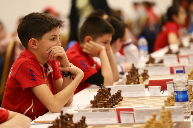 Dünya Okullar Satranç Şampiyonası, Antalya'da başladı