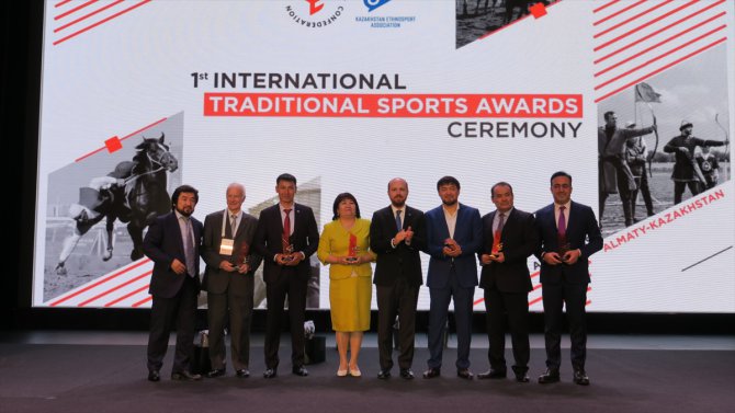 1. Uluslararası Geleneksel Spor Ödülleri sahiplerini buldu