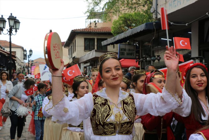 Kuzey Makedonya'da 23 Nisan kutlaması
